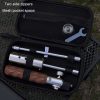COOL CAMP CF-77773-1 Outdoor Camping Torch Storage Bag Portable BBQ Igniter EVA Crashproof Accessory Bag (Black) - Image 6