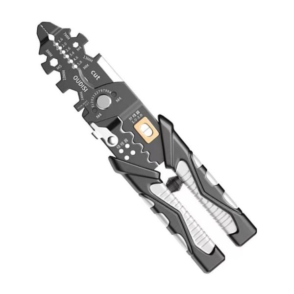 25 In 1 Electrician Multipurpose Wire Stripper (Black) - Image 2