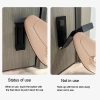 Magnetic Door Stopper Pedal Opening And Closing Door Catch For Bottom of Door (Black) - Image 4