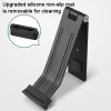 Magnetic Door Stopper Pedal Opening And Closing Door Catch For Bottom of Door (Black) - Image 6