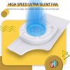 Nintendo Switch OLED SWL138 Game Console Cooling Fan Host Storage Base Cooling Bracket (White) - Image 5