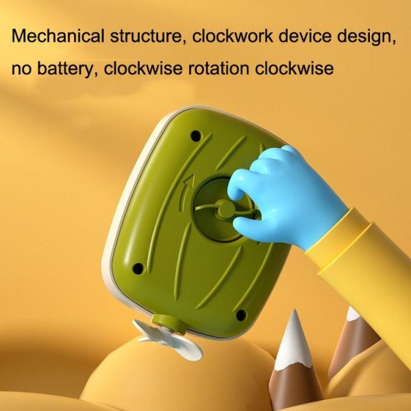 BY-05 Summer Children Play Water Chain Clockwork Toys Baby Bath Bathroom Toys, Style: Crocodile - Image 4