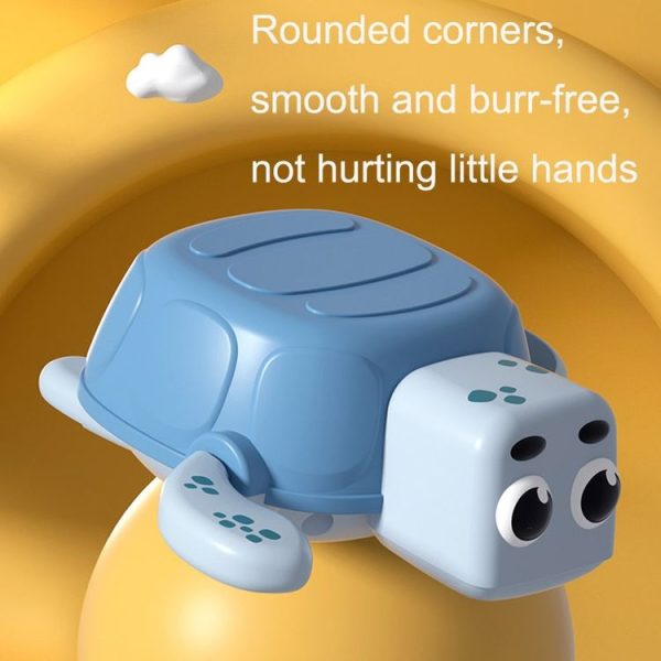 BY-05 Summer Children Play Water Chain Clockwork Toys Baby Bath Bathroom Toys, Style: Crocodile - Image 5
