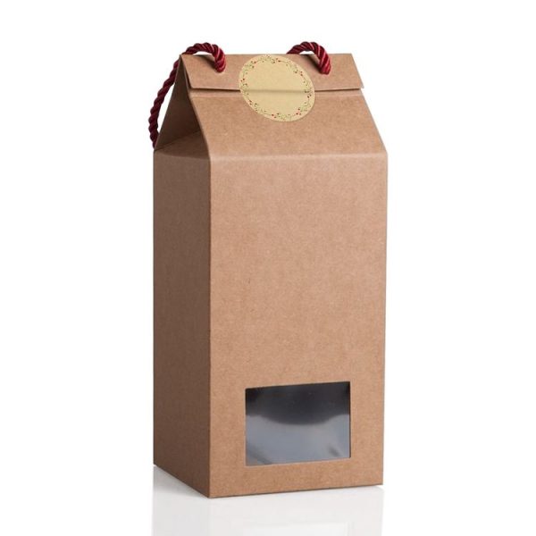Kraft Paper Flower Plant Sticker Gift Packaging Decoration Sticker, Size: 5.0cm (B-91-50) - Image 4