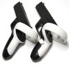 Meta Quest 2 VR Controller 1pair Sturdy Shooting Handle Holder (Black)