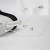 Meta Quest 2 VR Glasses Ear-in Headset 3.5 Elbow Aluminum Earphones (White) - Image 3