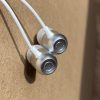 Meta Quest 2 VR Glasses Ear-in Headset 3.5 Elbow Aluminum Earphones (White) - Image 5