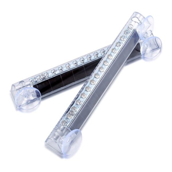 Wiring Free Rear Window Solar LED Sensor Car Warning Light (Color) - Image 2
