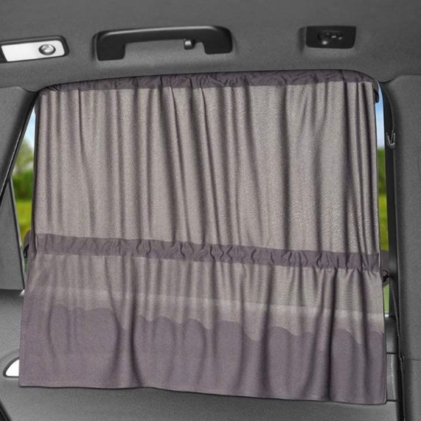 Car Side Window Privacy Blackout Heat Insulation Sunshade (1 Pair) - Image 5
