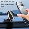 U18 Mini Car Foldable Rotating Magnetic Mobile Phone Navigation Holder (Silver) - Image 4