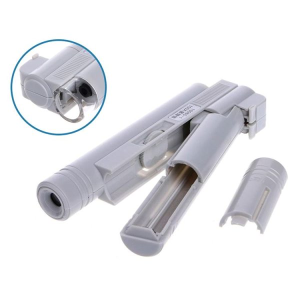 10085-1 100X Double Tube Microscope With LED Light Identification Magnifier - Image 3