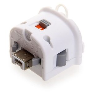 Nintend Wii Console Remote Motion Plus Adapter Sensor (White)