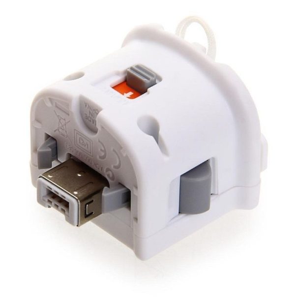 Nintend Wii Console Remote Motion Plus Adapter Sensor (White)