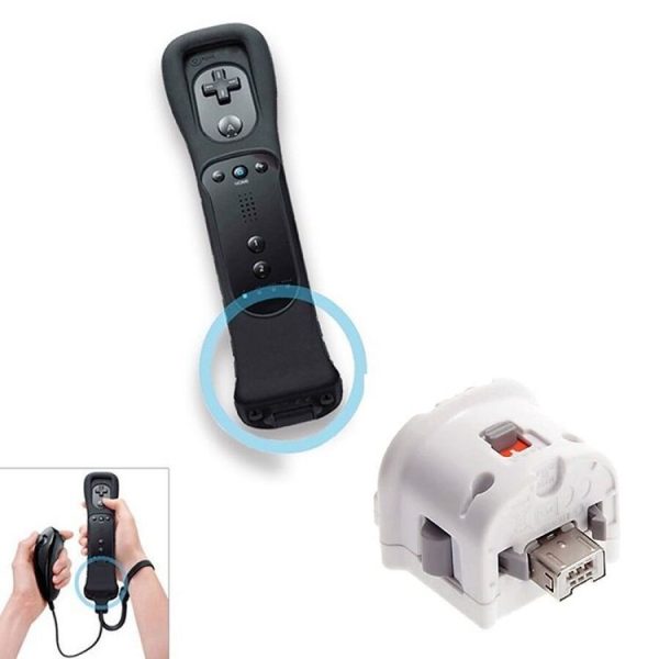 Nintend Wii Console Remote Motion Plus Adapter Sensor (White) - Image 4