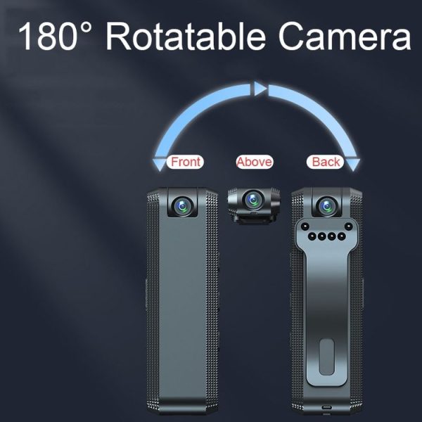C2+128GB HD Smart Noise Reduction 1080P Rotating Camera Anti-shake Meeting Recorder - Image 6