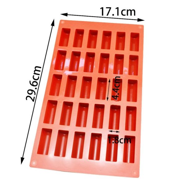 30 Grid Silicone Ice Grid Chocolate Snack Mold - Image 3