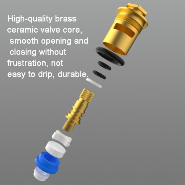 Bathroom Toilet Stainless Steel Bib Tap Wall Mounted Washing Machine Water Tap, Spec: Short Type - Image 5
