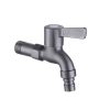 Bathroom Toilet Stainless Steel Bib Tap Wall Mounted Washing Machine Water Tap, Spec: Medium Long Type