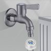 Bathroom Toilet Stainless Steel Bib Tap Wall Mounted Washing Machine Water Tap, Spec: Medium Long Type - Image 7