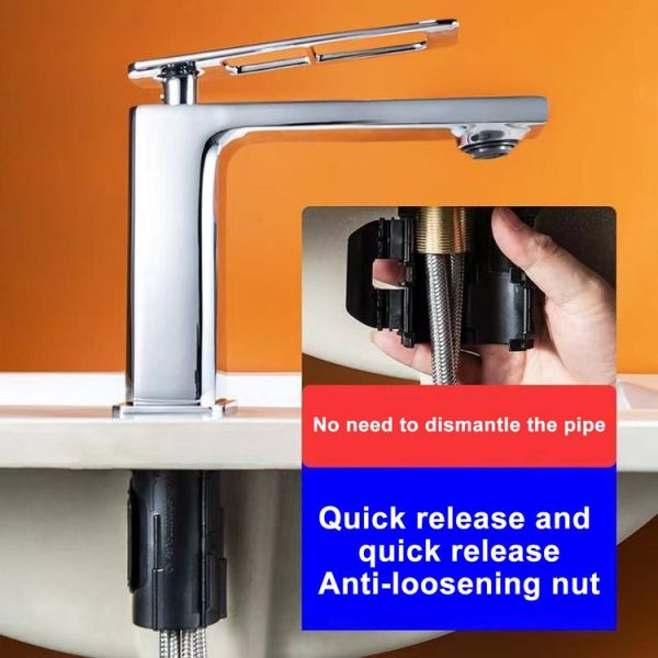 Faucet Anti-loosening Retainer Nut For 32mm Outer Diameter Threaded Pipe - Image 4