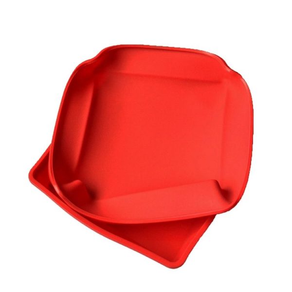 Food Grade Non-Stick Square Silicone Cake Mold 6.4 Inch Square Pizza Baking Pan Tools - Image 4