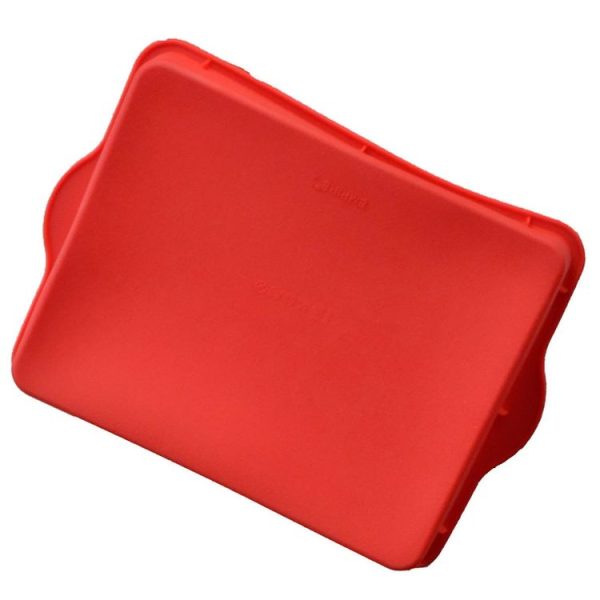 Non-Stick Square Silicone Cake Mold 9 Inch Rectangular Baking Pan - Image 3