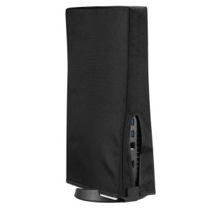PS5-1 for Snoy PS5 Game Console Waterproof and Dustproof Protective Cover (Vertical Black)