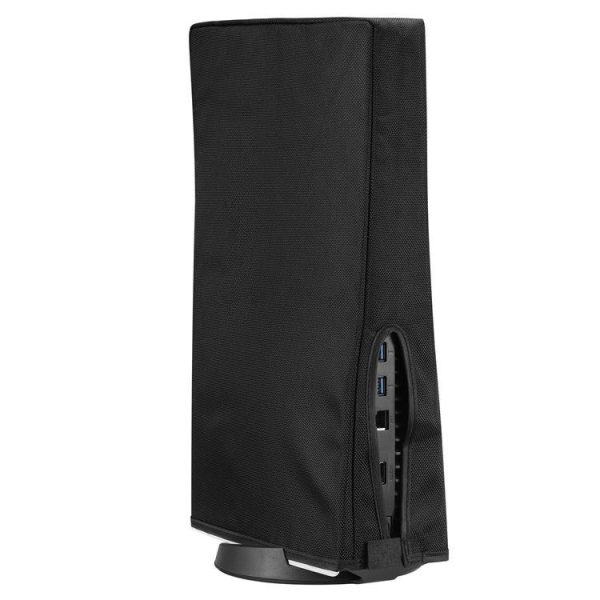 PS5-1 for Snoy PS5 Game Console Waterproof and Dustproof Protective Cover (Vertical Black)