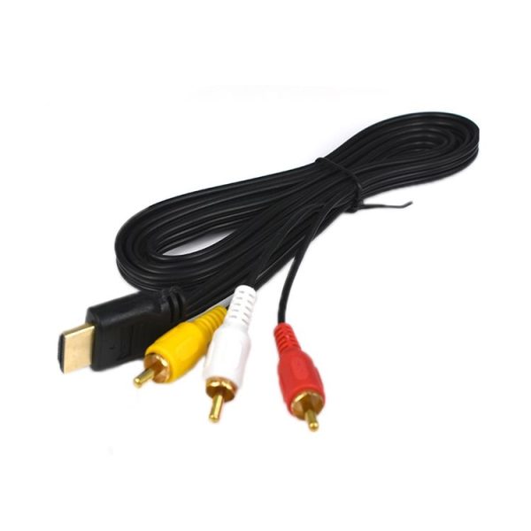 HDMI To AV / 3RCA TV Audio Video Cable (1.5m) - Image 2