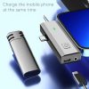S17 Wireless 3 In 1 Lavalier MIC For Phone SLR Camera Loudspeaker, Spec: 1 Drag Two Full Black - Image 4