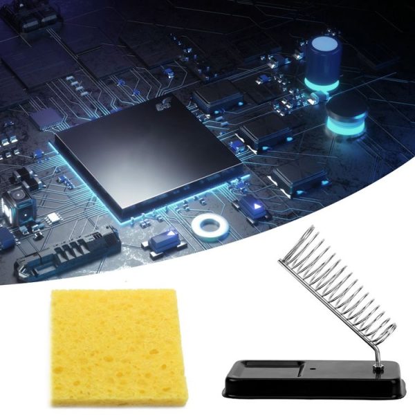 10pcs Soldering Iron Tin Remover Cleaning Cotton Wood Pulp Sponge, Spec: Thin Rectangular 3.5x5cm - Image 6