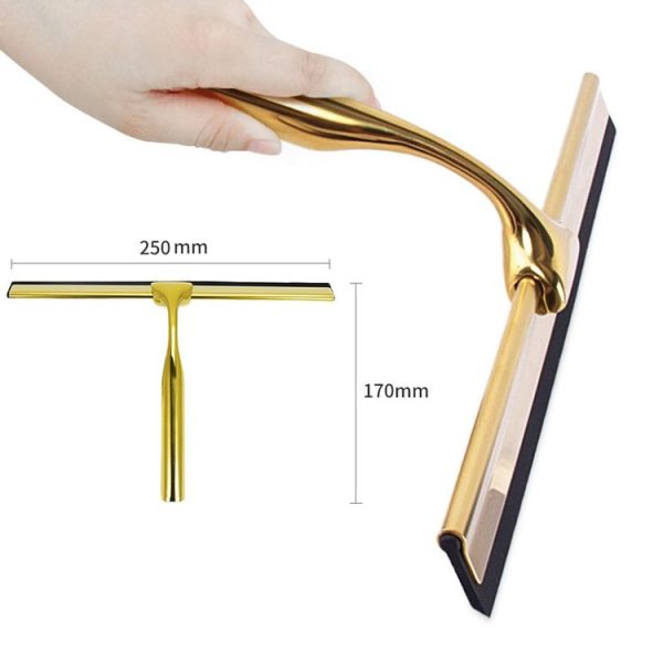 Household Stainless Steel Window Glass Manual Wiper With Square Hook - Image 2