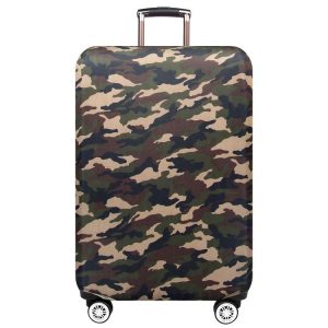 Wear-resistant Travel Trolley Suitcase Dustproof Cover, Size: S (Camouflage 1)