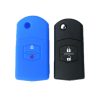 Mazda M6 / CX-5 2pcs Remote Control Folding 2 Button Silicone Case (Black) - Image 3