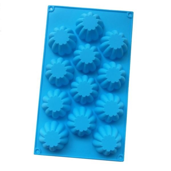 Handmade DIY 12 Holes Tart Lace Silicone Mold - Image 2