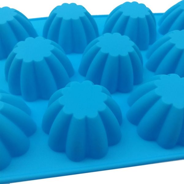 Handmade DIY 12 Holes Tart Lace Silicone Mold - Image 4