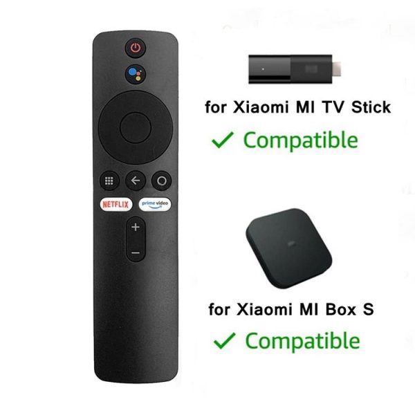 XMRM-006 For Xiaomi MI Box S MI TV Stick MDZ-22-AB MDZ-24-AA Smart TV Box Bluetooth Voice Remote Control (Black) - Image 5