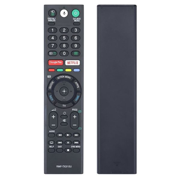 RMF-TX310U For Sony 4K Ultra HD Smart LED TV Voice Remote Control Replacement (Black) - Image 3