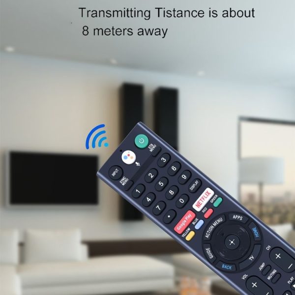 RMF-TX310U For Sony 4K Ultra HD Smart LED TV Voice Remote Control Replacement (Black) - Image 5