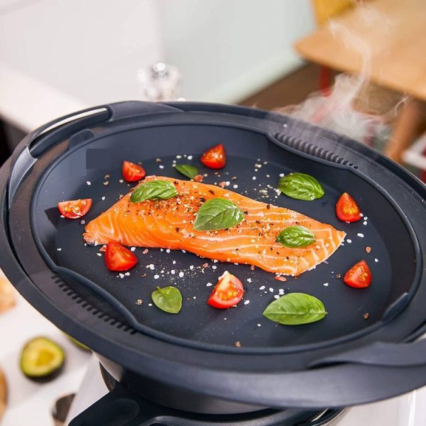 Thermomix TM31 TM6 TM5 TM21 Heat-Resistant Silicone Pan Baking Mat Steaming Tray