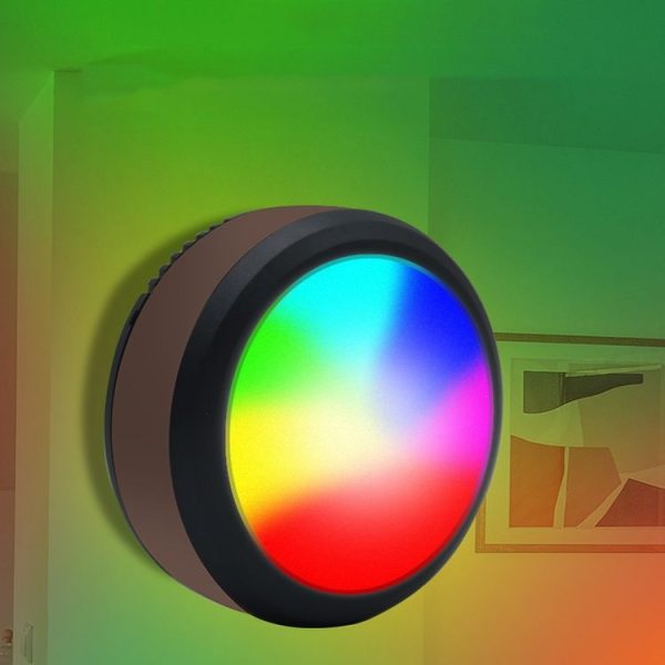 TL009-RGB Wireless Timer Dimming Night Lights Party RGB Atmosphere Lights with Remote Control (White) - Image 2