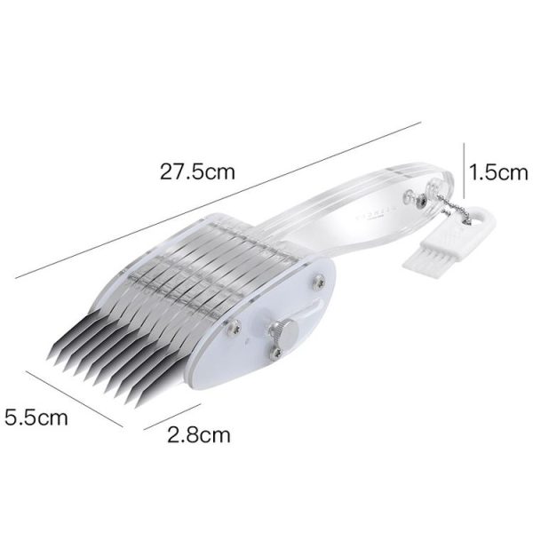 Kacheeg Kitchen Cut Squid Flower Knife Multifunctional Flower Cutter, Knife Distance: 5mm - Image 2