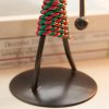 Retro Wrought Iron Man-shaped Candlestick Ornament Restaurant Table Decoration Props, Color: 26 - Image 4