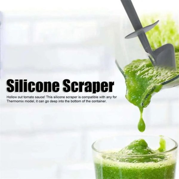 Thermomix TM6 TM5 Silicone Rotary Scraper Manual Spatula - Image 5