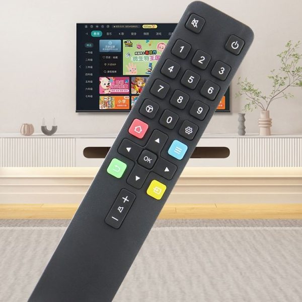 TCL TV Remote Control ARC801L RC801LDCI1 49p3 55p3, Etc. (Black) - Image 6