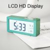 8890H Multifunctional Photosensitive Bedside Small Alarm Clock LCD Screen Digital Clock (Black) - Image 5