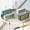 8890H Multifunctional Photosensitive Bedside Small Alarm Clock LCD Screen Digital Clock (Black) - Image 7