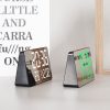670 Mirror LED Multifunctional Temperature Alarm Clock Bedside Touch Digital Clock (Black Green Light) - Image 6