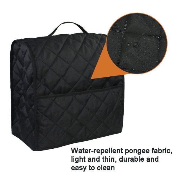 KitchenAid 4.5QT Mixer Machine Dust Cover Waterproof Storage Bag 36 x 23 x 36cm (Black) - Image 6