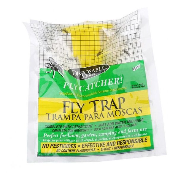 MYD-1 Built-in Bait Fly Bag Hanging Fly Trap Bag Outdoor Farms Catch Flies Tool - Image 2
